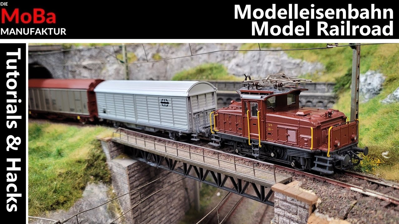 Modelleisenbahn H0 - TUTORIAL digitalisieren und revitalisieren einer sehr alten Roco Lok SBB Ee 3/3
