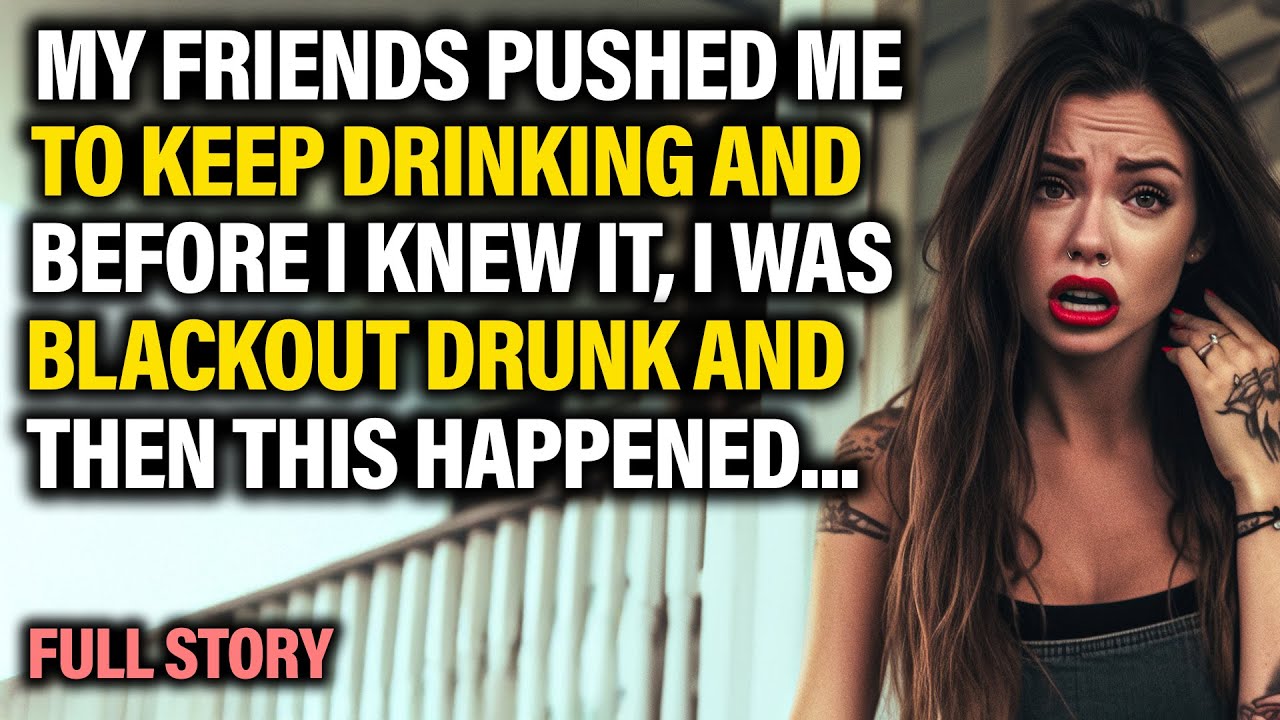 I got too drunk to care what happened, the next day my nightmare began