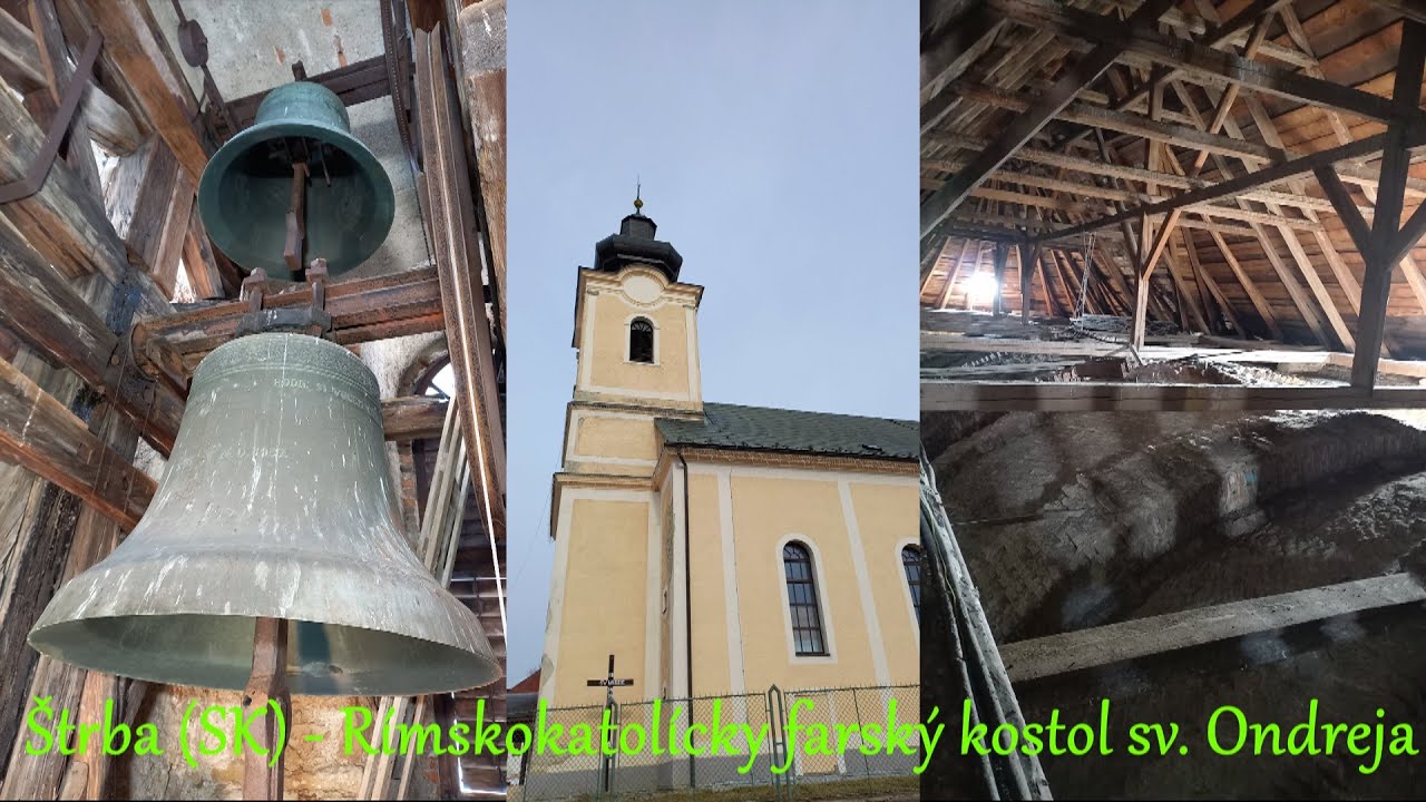 Štrba (SK) - Rímskokatolícky farský kostol svätého Ondreja, apoštola - zvony