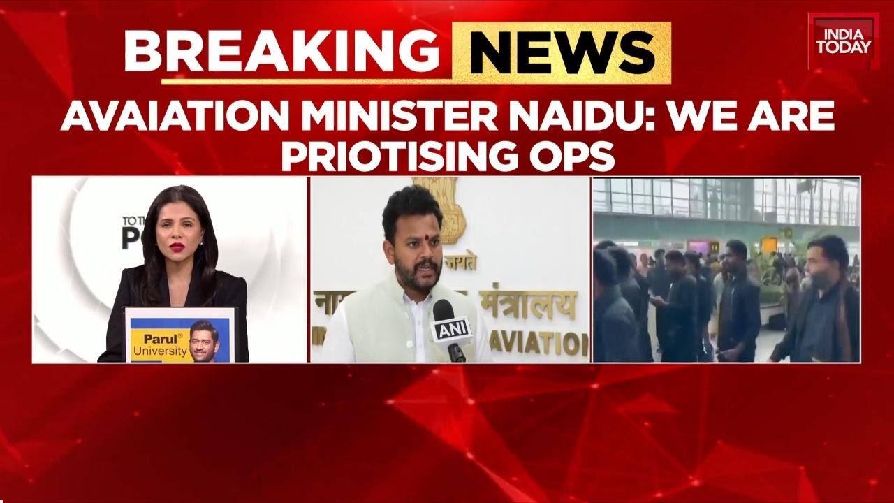 Breaking News: Civil Aviation Minister Ram Mohan Naidu Orders Probe Into IndiGo Flight Cancellations