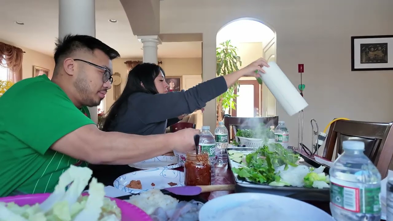 Memorable last family lunch before flying back to LA!