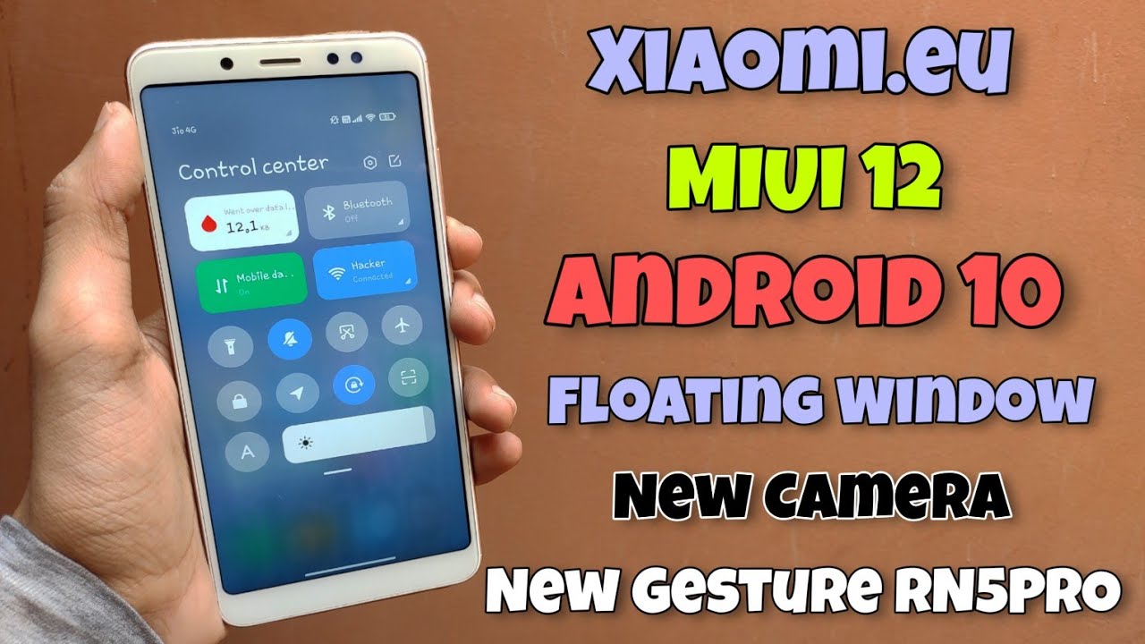 Xiaomi.Eu MIUI 12 With Android 10 | 10 New Features & Animation | Redmi Note 5 Pro 🤩🤩