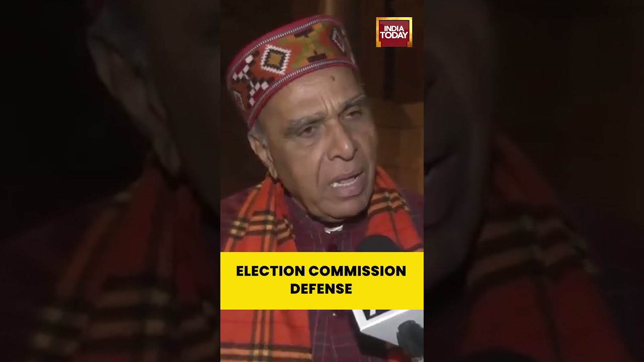 BJP MP Defends Election Commission | India Today
