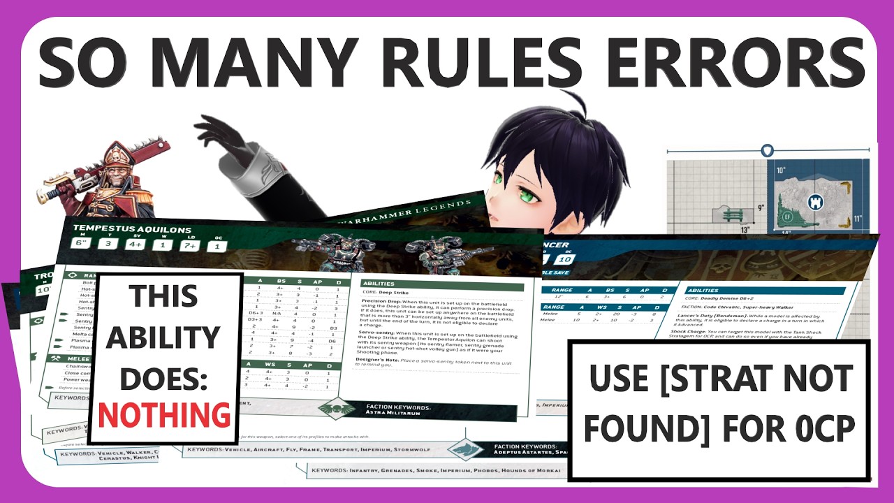 Index Errors RETURNS 11th ed Warhammer 40k Has So Many Broken Rules