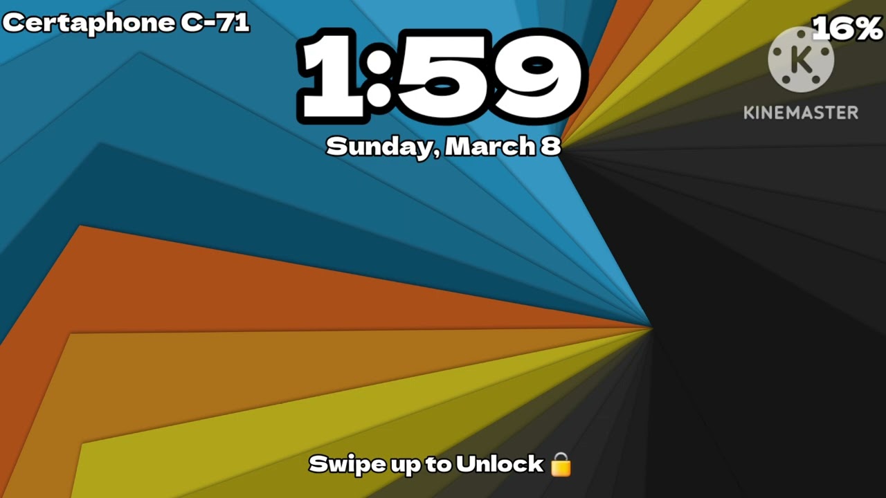 DST caught on camera (Certaphone C-71)