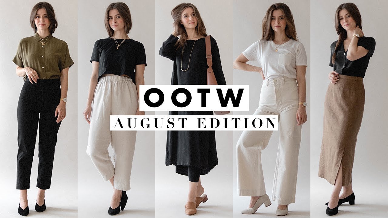 OOTW: Outfits Ideas For August 2018 - Week of Outfits | Dearly Bethany