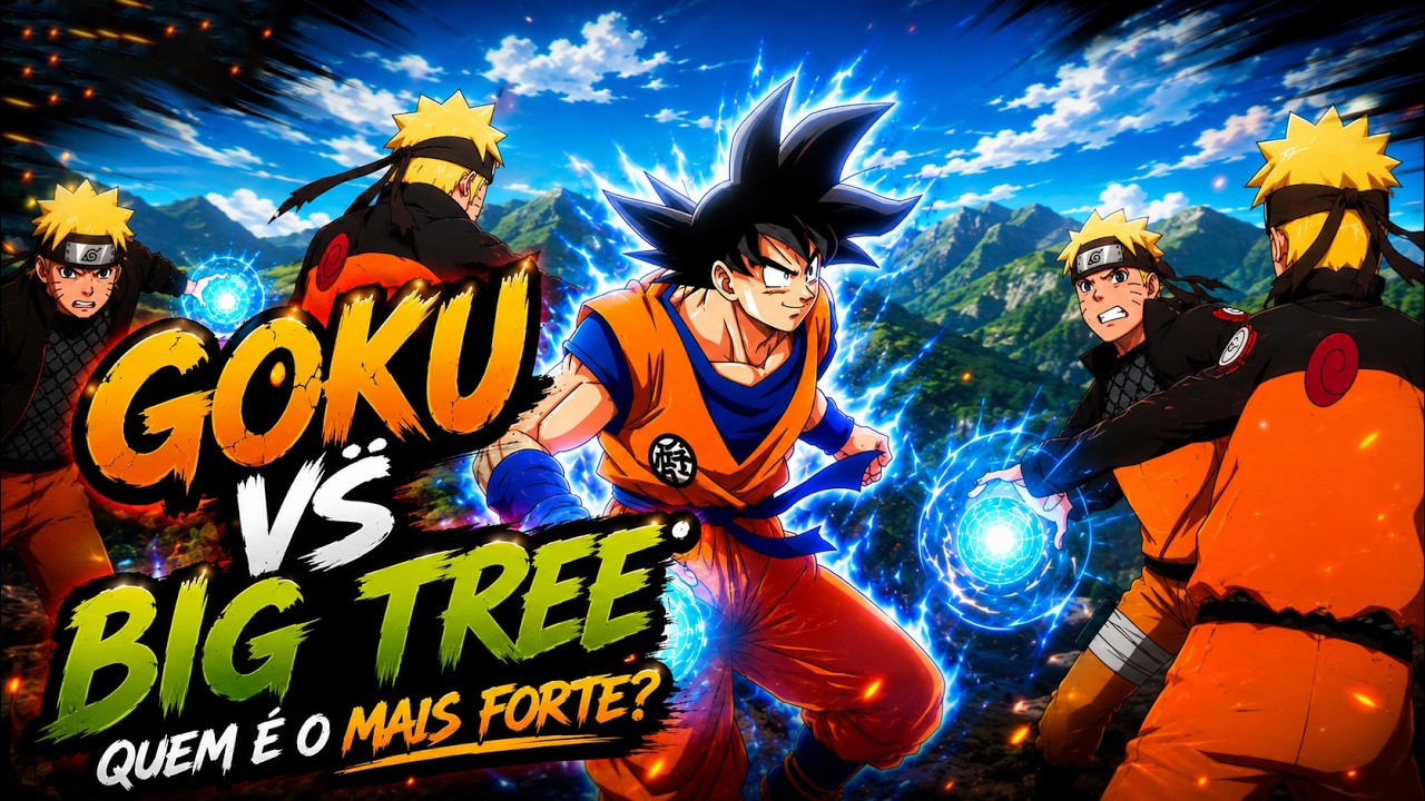 Goku VS Naruto - Luffy - Ichigo (Fan Animation)