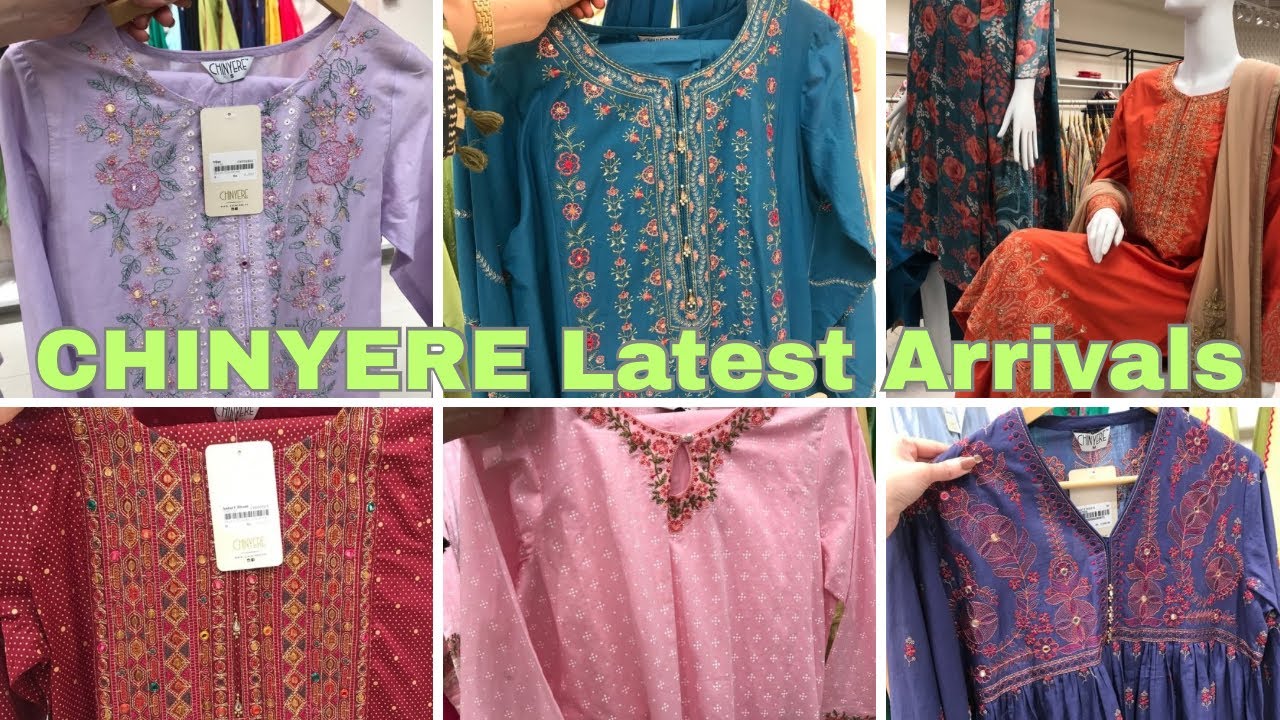 CHINYERE New Arrivals Casual & Formal Pret | April 2025