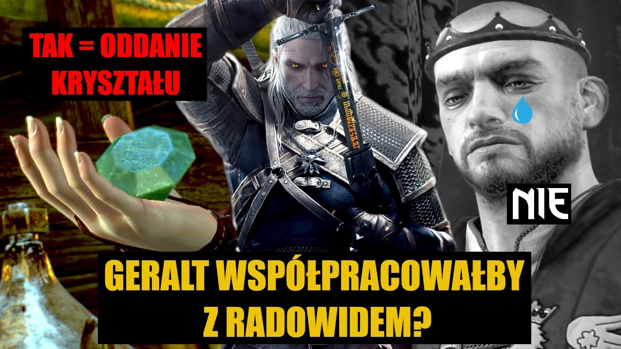 WYBORY Książkowego GERALTA - WIEDŹMIN 3: Dziki Gon (NOVIGRAD, OXENFURT)