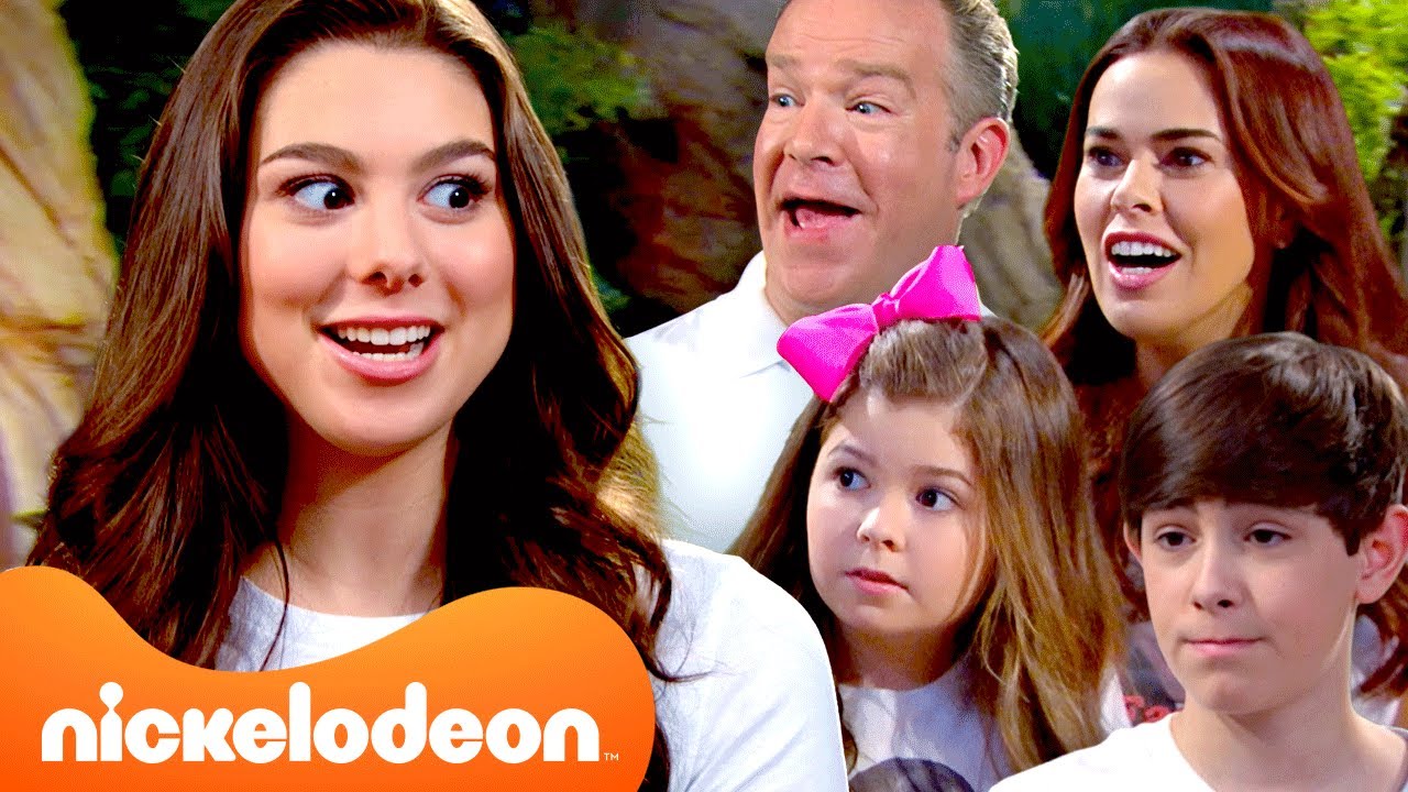 Phoebe's Family Fun Night! w/ Thunderman Family | Nickelodeon