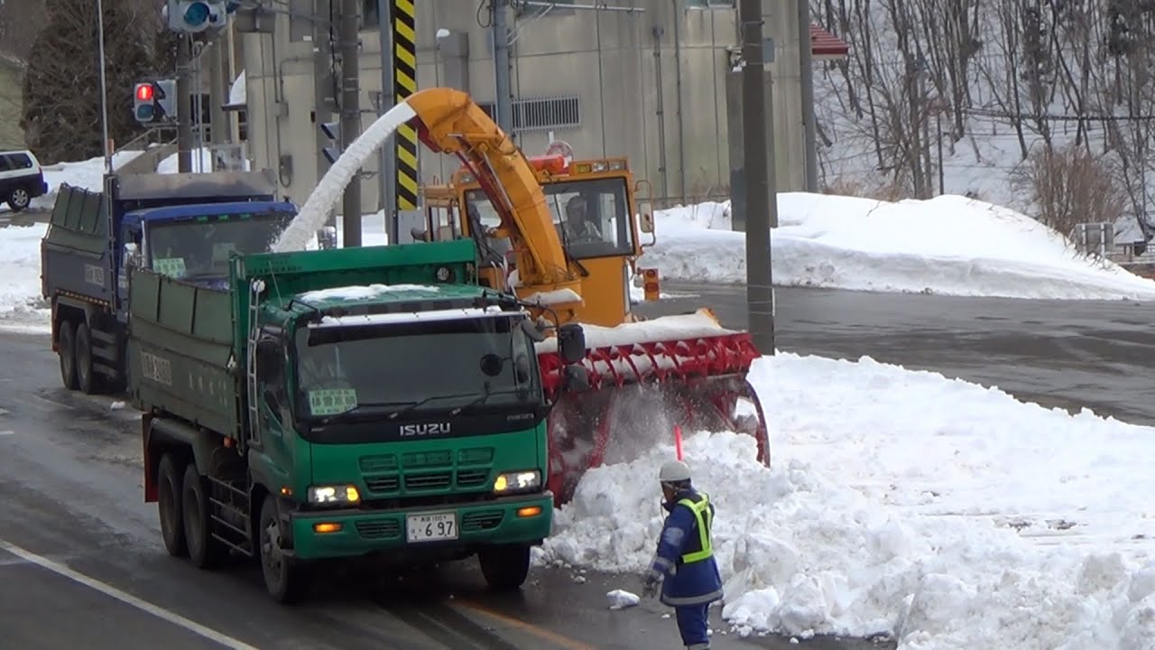 運搬排雪（湯沢維持出張所管内）北陸技術