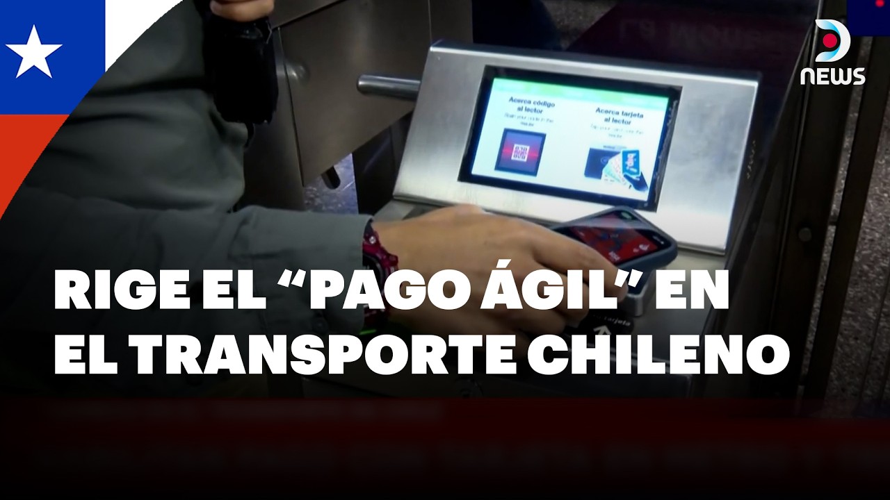 Habilitan pago con QR y tarjeta bancaria en el transporte público chileno | DNews