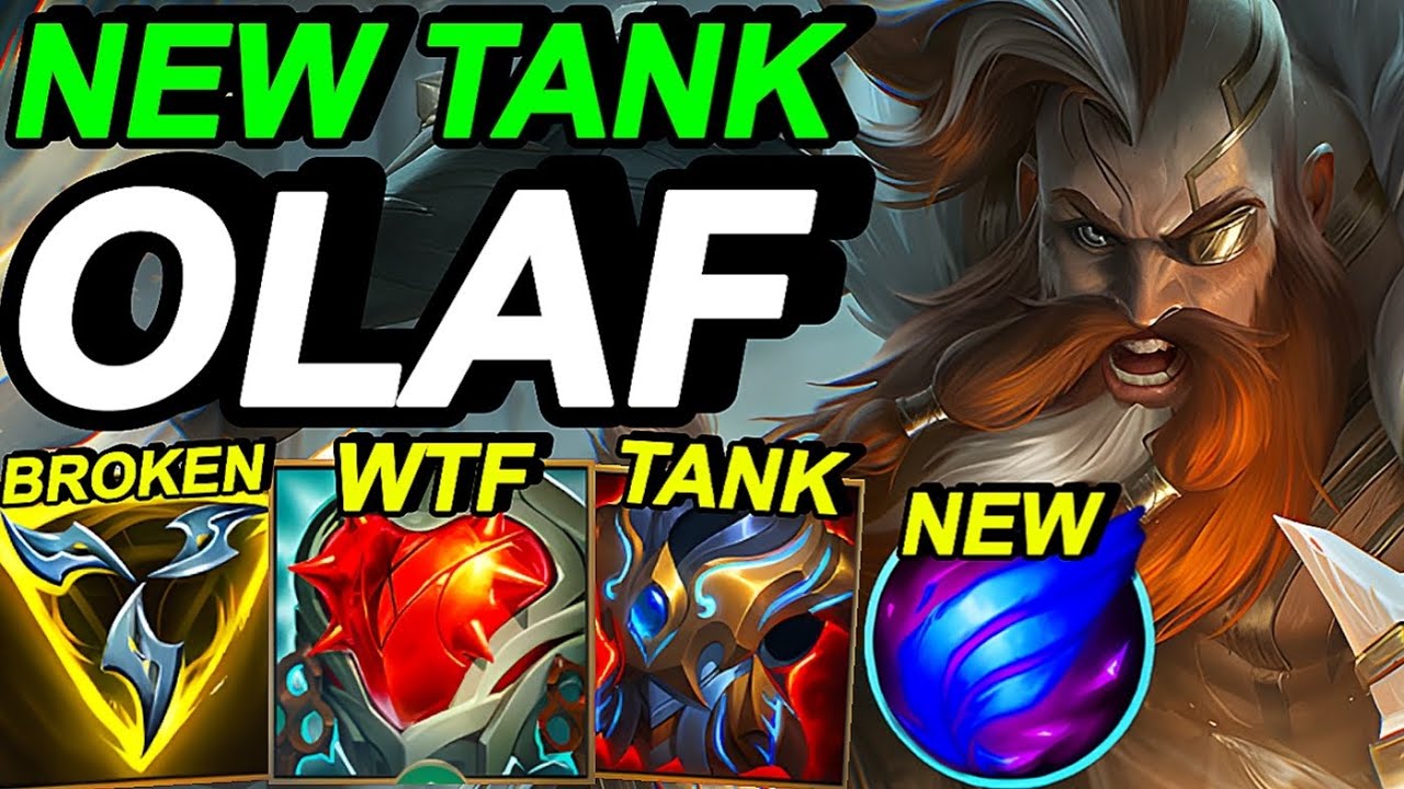 Wild Rift China Top2 Olaf Jungle - 21KILL New Solo Carry Build Runes - Sovereign Olaf Gameplay