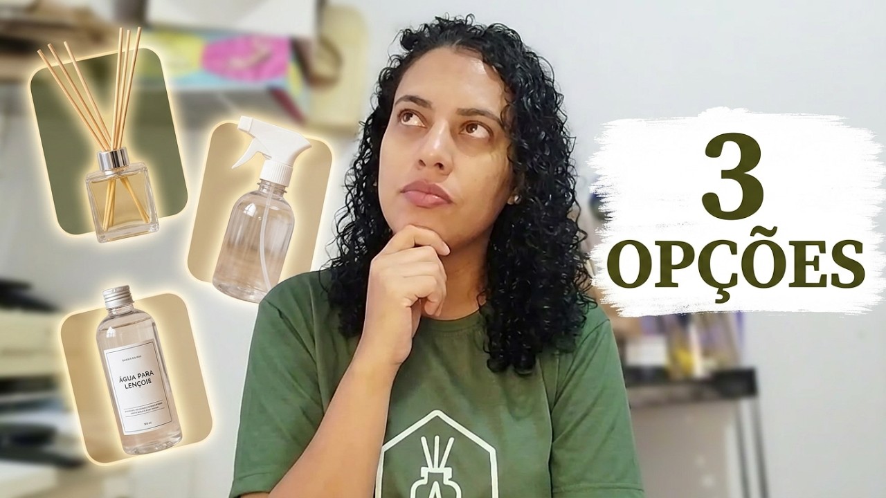 Difusor de varetas, home spray ou água para lençóis? Qual usar?