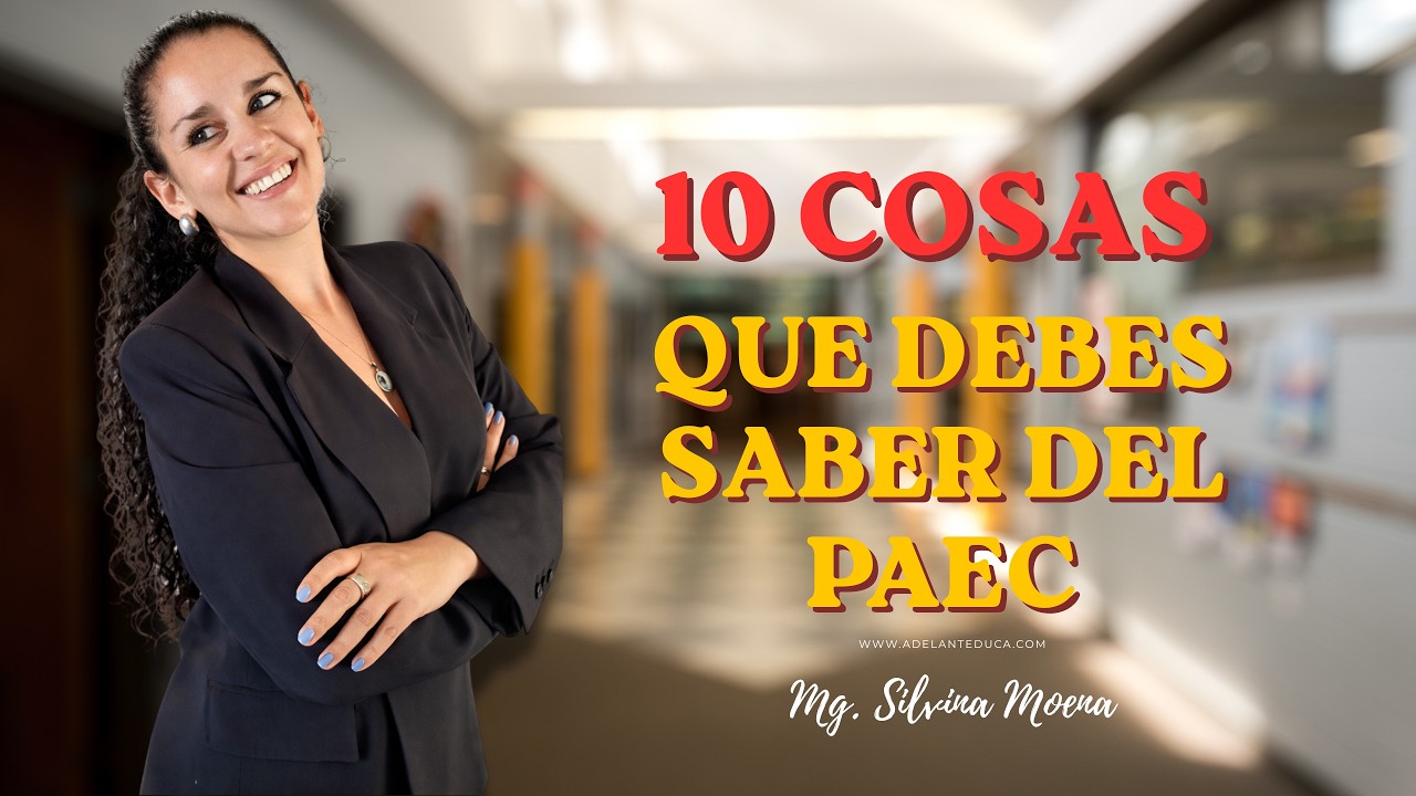 COSAS QUE DEBES SABER SOBRE EL PAEC A&Ntilde;O 2026