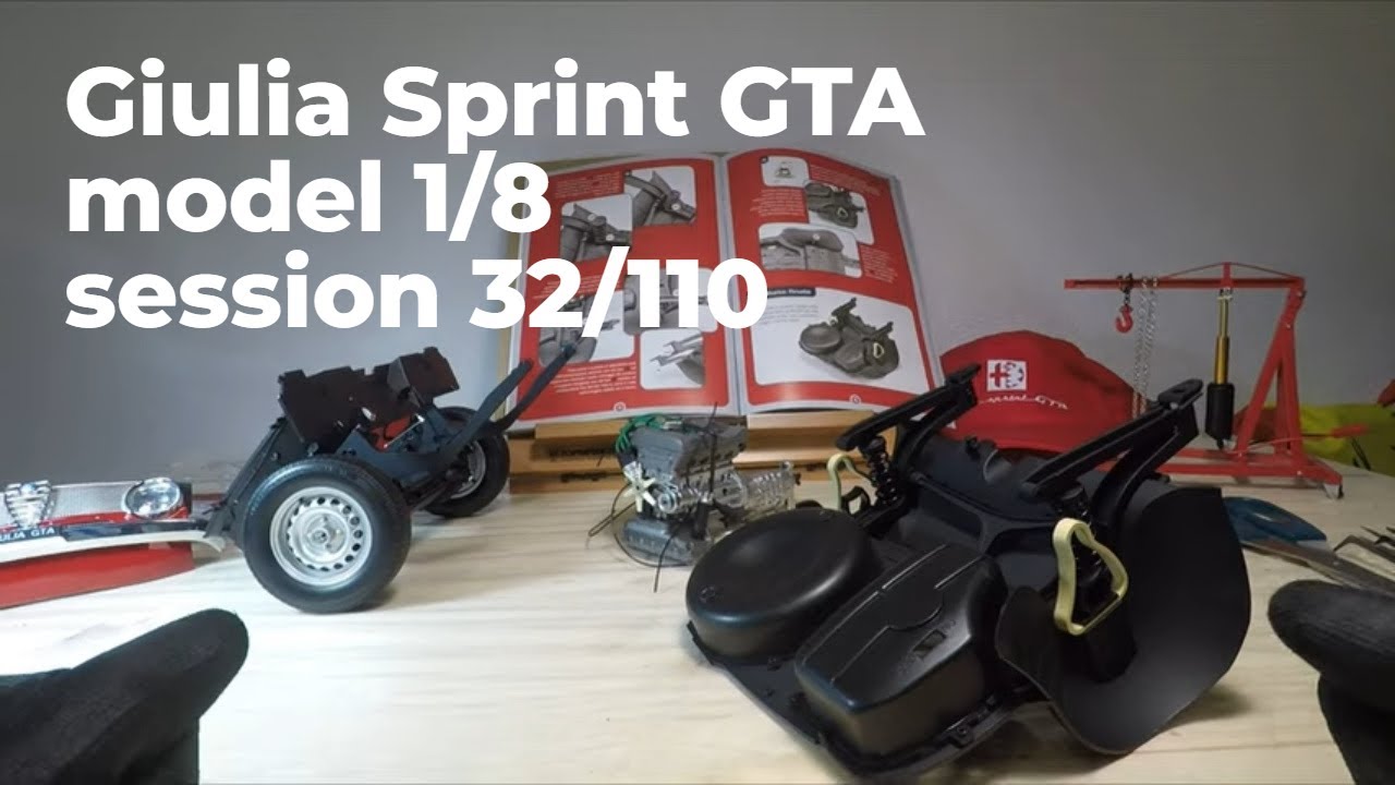 32 - Alfa Romeo Giulia Sprint GTA 1/8 Model session 32/110 | アルファロメオ ジュリア スプリント GTA 1/8 モデル