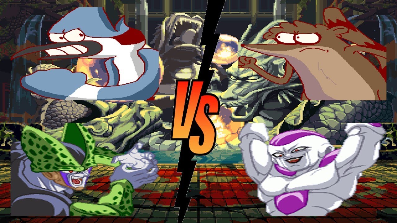 MO Pedido MUGEN #101: Mordecai & Cell Perfecto vs Rigby & Freezer