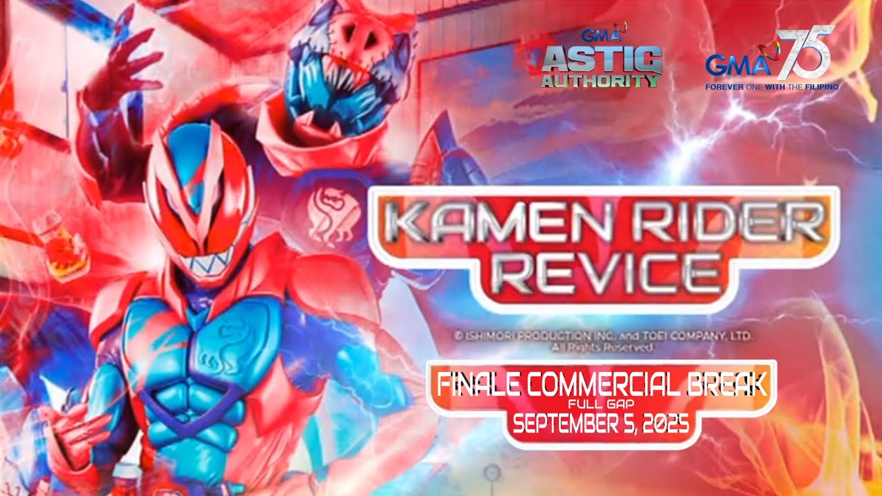 Kamen Rider Revice: Finale Commercial Break from GMA [Full Gap] | September 5, 2025