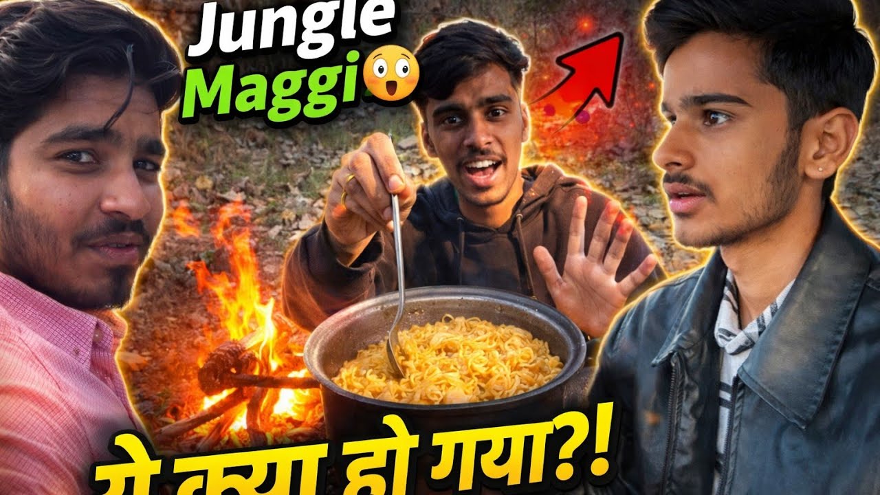 Jungle Mein Maggi Banayi 🍜 | Ending Shocked Us! 😳 part 1