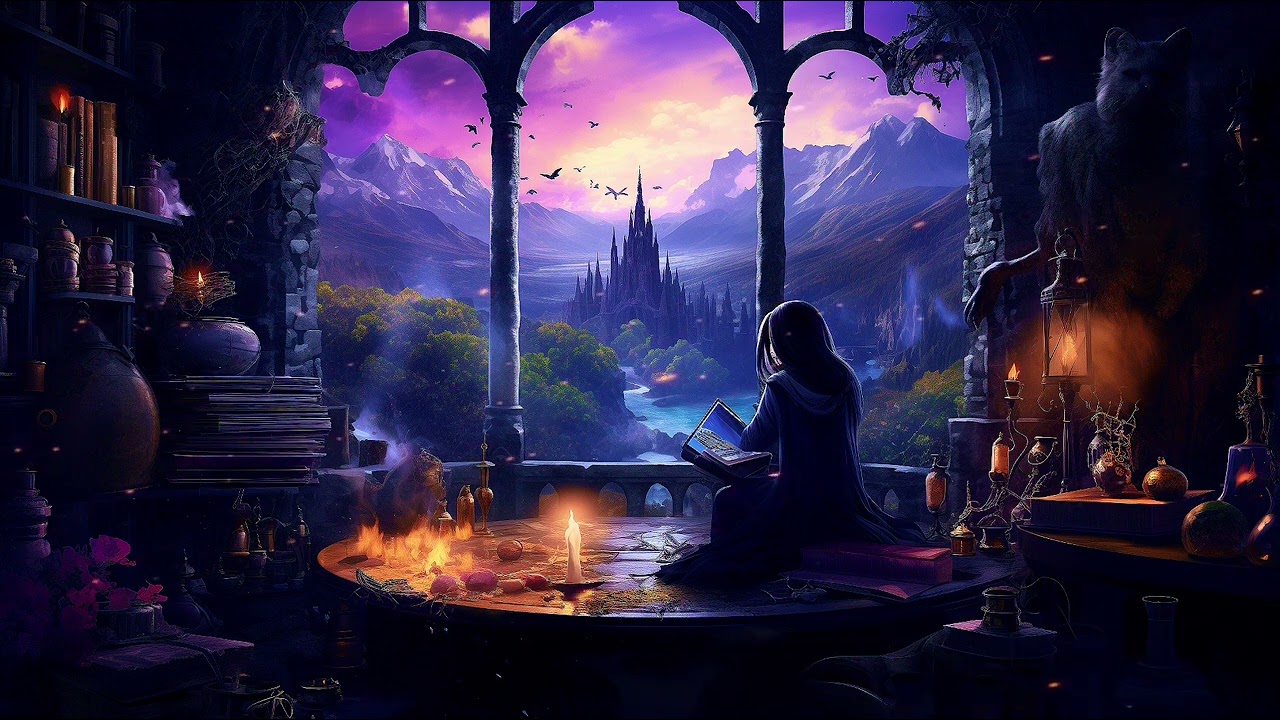 Step into a Magical Realm | 1 Hour of Medieval Tunes | Medieval Lofi  #calming  #fantasy #