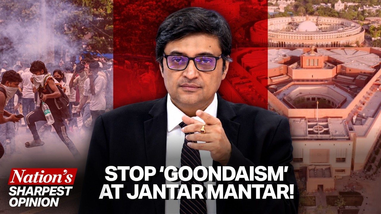 Arnab: No More &lsquo;Goondaism&rsquo; At Jantar Mantar, Debate Democratically In Parliament