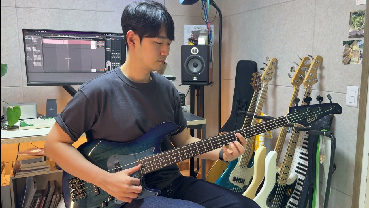 이쁘다... 소리도 좋을까? / 베이스리뷰 / Cort Fusion 4