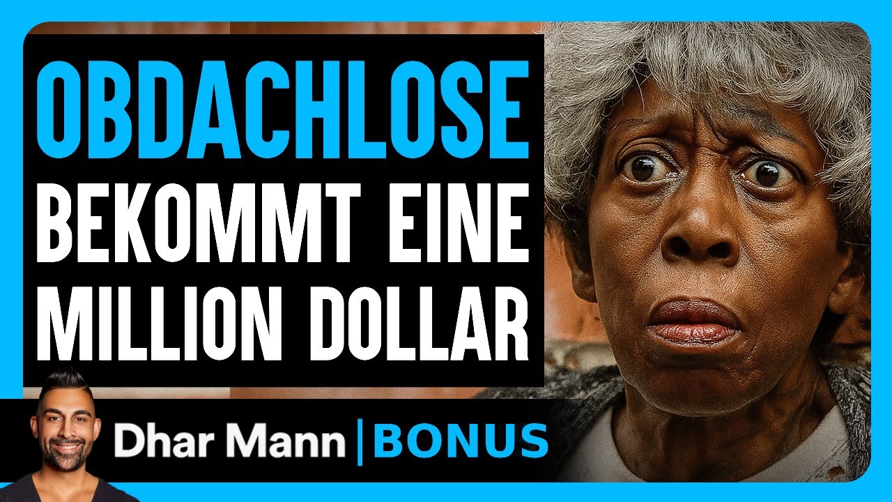 EINE OBDACHLOSE FRAU Bekommt Eine Million Dollar! | Dhar Mann Studios Bonus