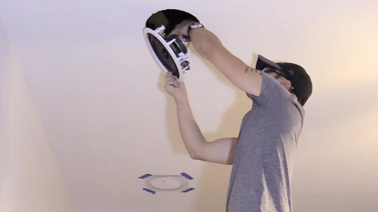 EVERYTHING installing Ceiling Speakers