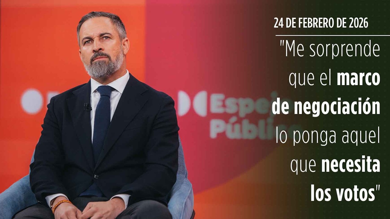 SANTIAGO ABASCAL HABLA DEL PARTIDO POPULAR