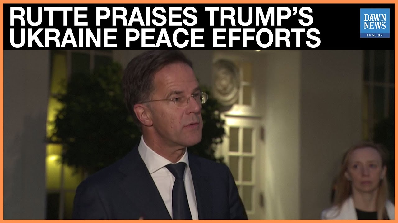 NATO&rsquo;s Rutte Backs Trump&rsquo;s Push to End Ukraine War After White House Talks