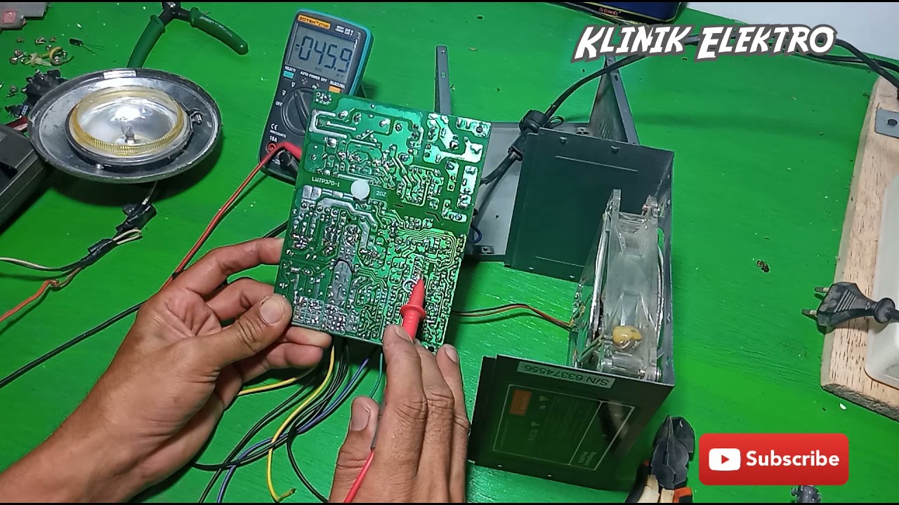 Modif Psu Komputer||Tegangan 14,8Volt||No Protec
