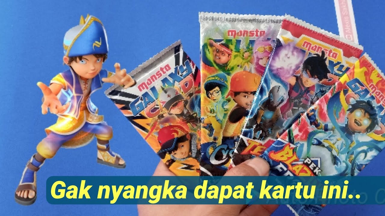 Unboxing Kartu Boboiboy Pek BLAZING FROST Versi KW #feedvideos #boboiboy #kartuboboiboy #kadboboiboy