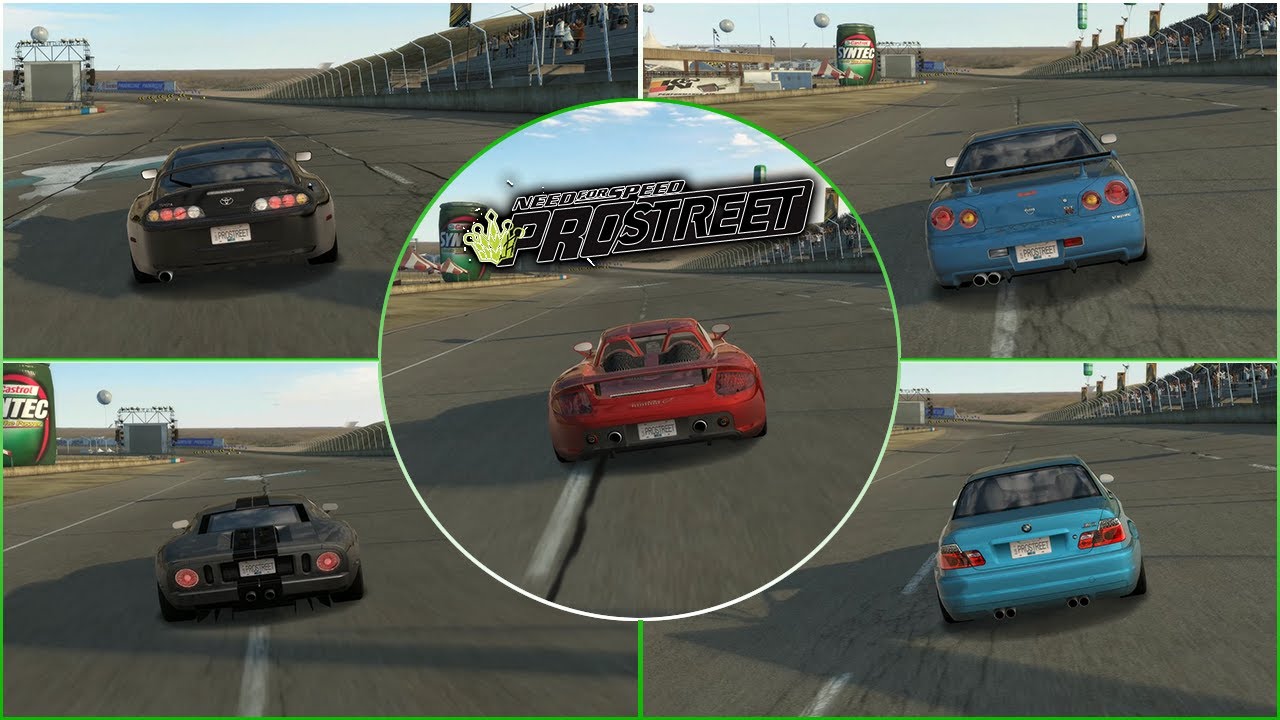 BEST Sounding Cars In NFS Pro Street