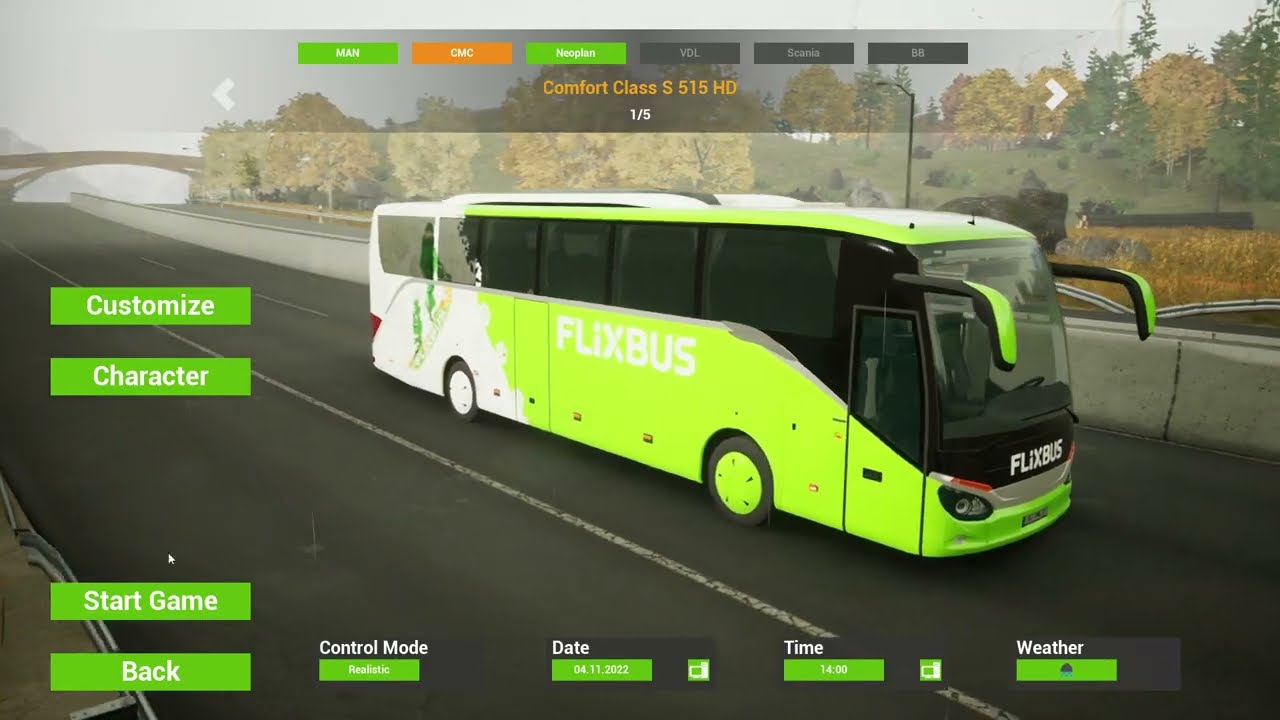 I am starting my career as a bus driver - Berlin to Rostock  | Fernbus Simulator