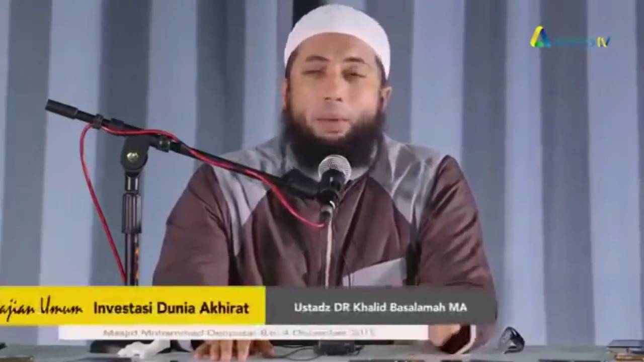 Ustadz Khalid Basalamah - Tidak Ada Ruh Gentayangan