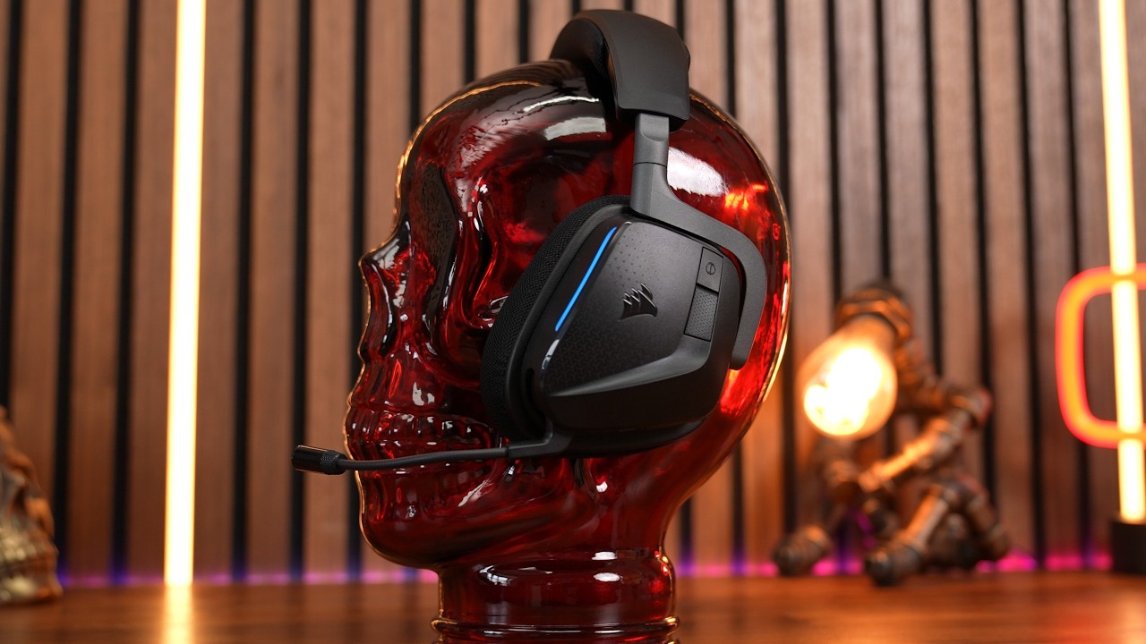 Время автономной работы беспроводных наушников Corsair Void V2 Max просто невероятное.