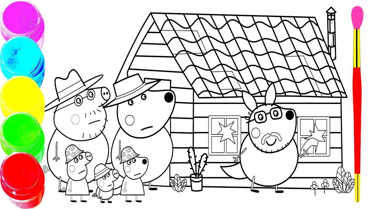 The Table Song | VoVing Coloring Nursery Rhymes & Kids Songs