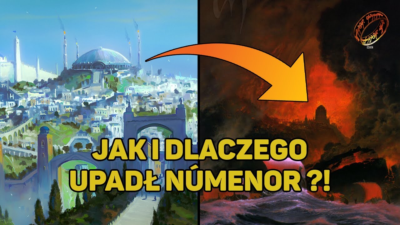 JAK i dlaczego UPADŁ N&Uacute;MENOR ?? | Najpotężniejsze Kr&oacute;lestwo LUDZI w Historii Śr&oacute;dziemia !!