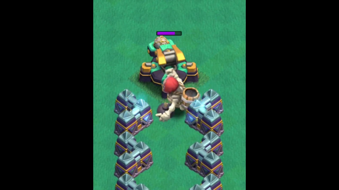 Monolith vs Scatter Shot vs Inferno Tower vs Giant Skeleton | Clashflict