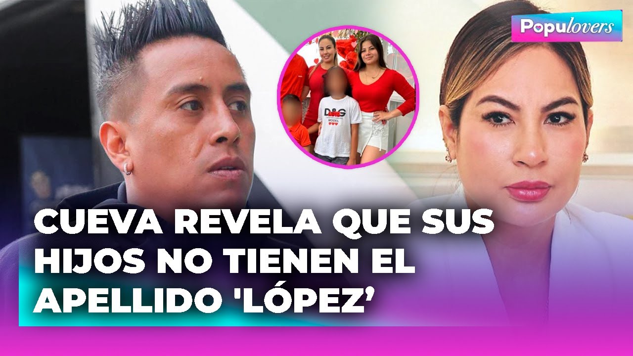 🟣Christian Cueva deja EN SHOCK al revelar que sus hijos NO LLEVAN el apellido 'López' | POPUL♡VERS