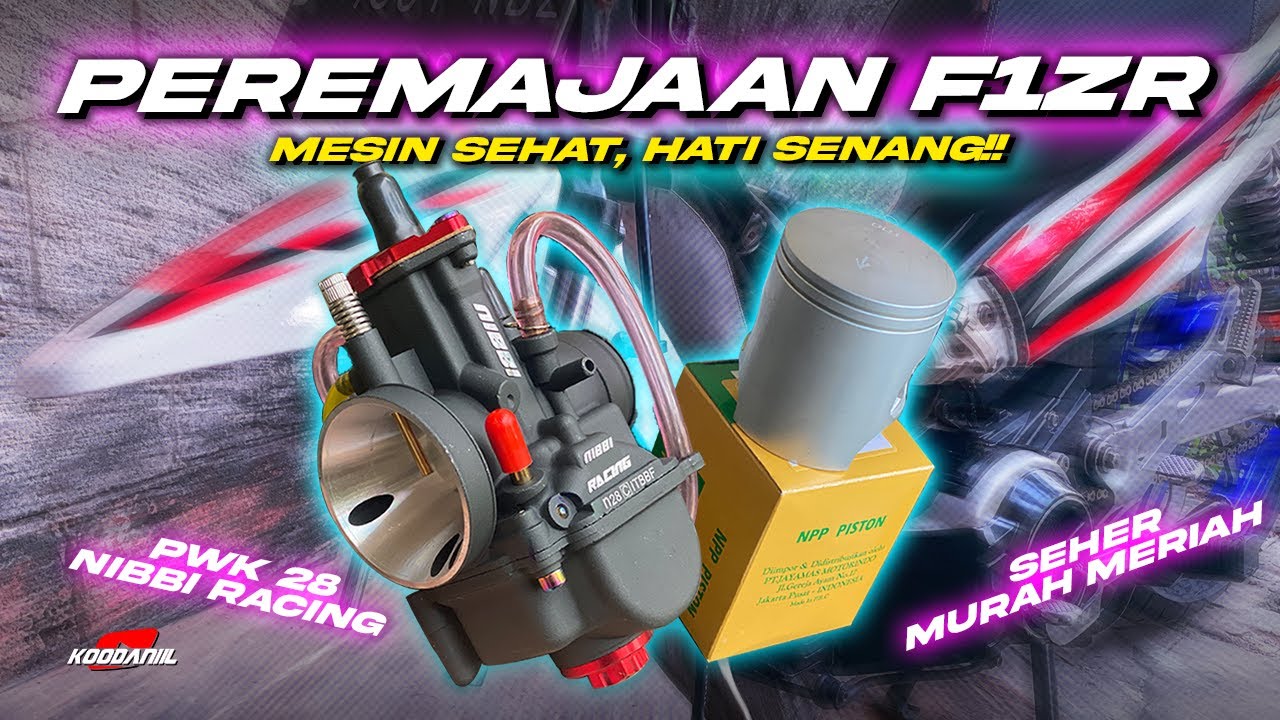 MINIMAL MAKSIMAL PWK 28 NIBBI RACING NO EFFORT TO USE | TUNE UP F1ZR 2002