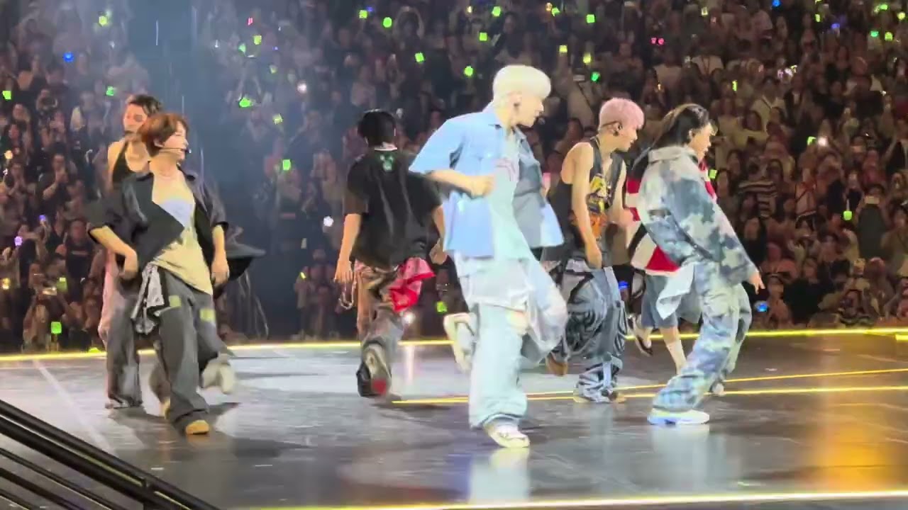 NCT127 famcam 2. Walk KCON USA 2024 at the Los Angeles Crypto.com Arena on July 28