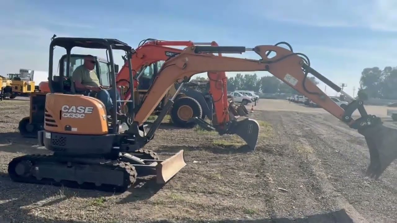 2017 Case CX33C Hydraulic Excavator