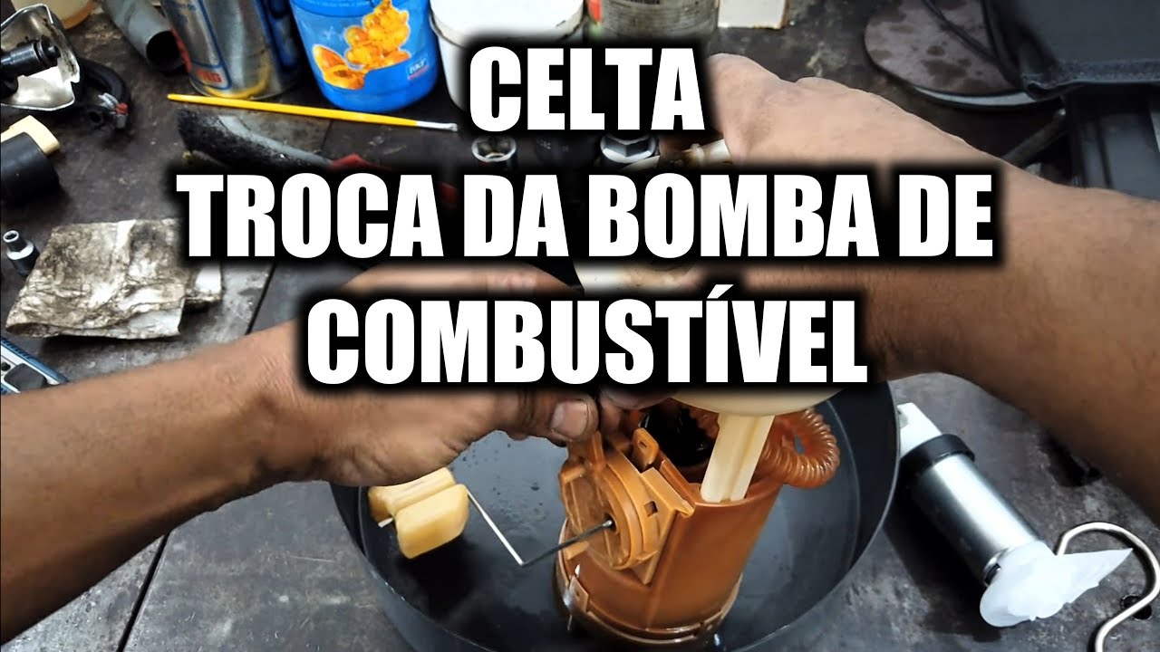 GM Celta - Troca da bomba de combustível / Celtic GM - Fuel Pump Replacement