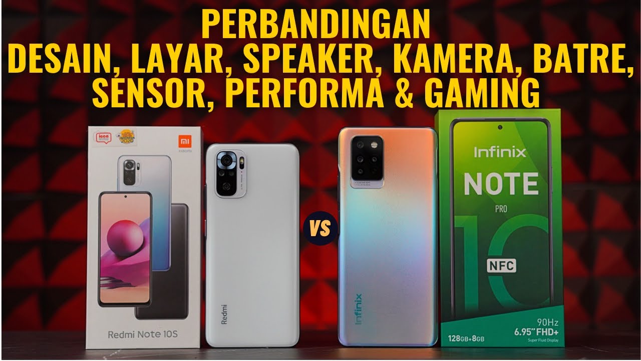 Yang Lagi Bingung Milihnya Masuk - Redmi Note 10s vs Infinix Note 10 Pro NFC
