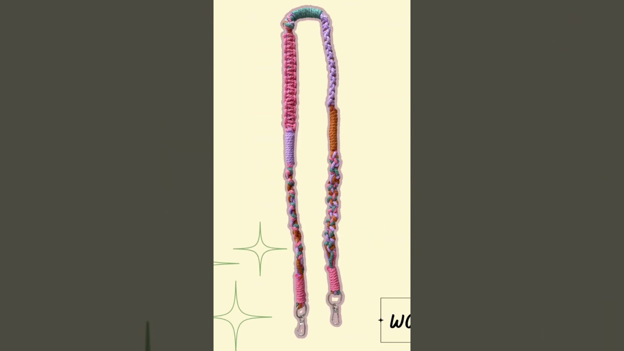 TALI TAS MACRAME / MACRAME STRAP BAG / SLING BAG / SHOULDER BAG / HAND BAG