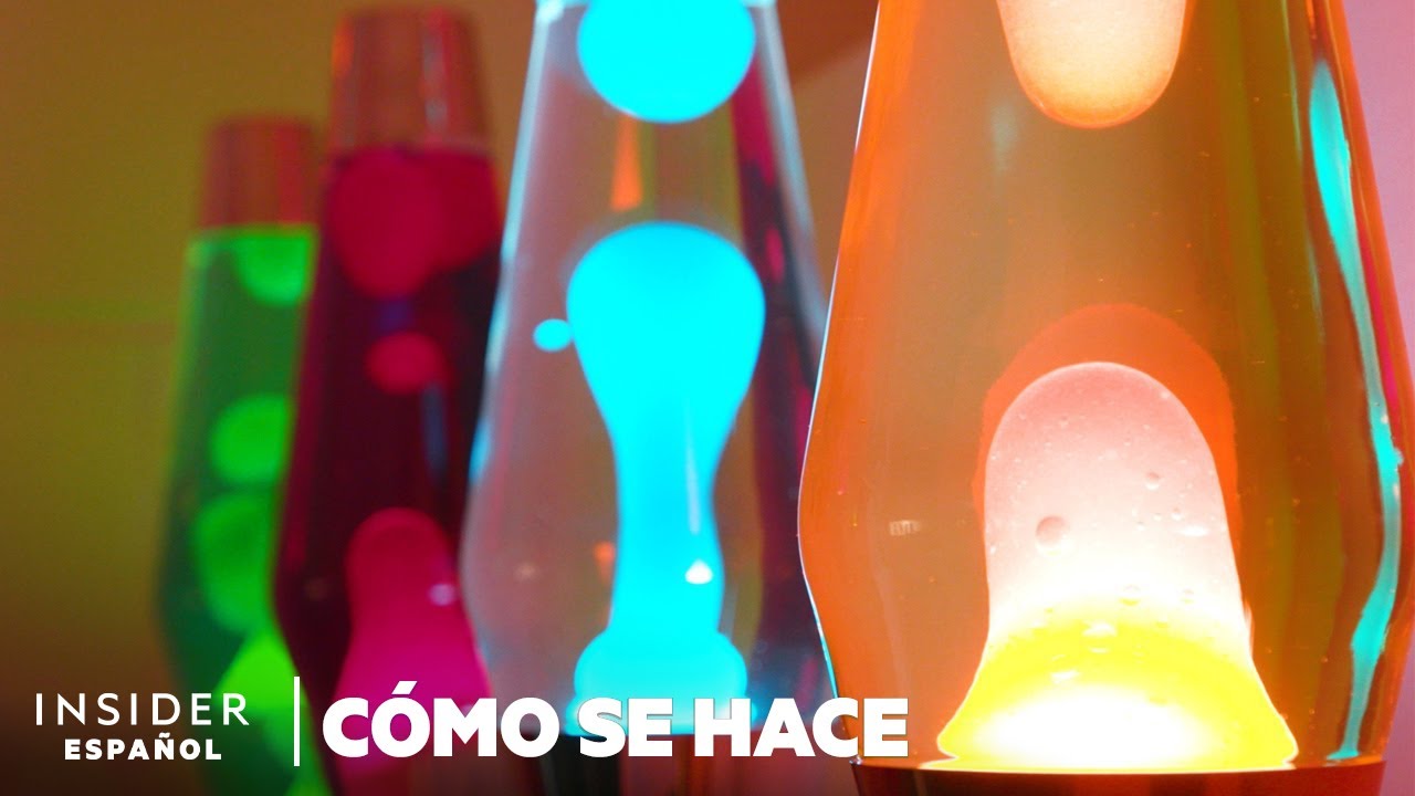 Cómo se hacen las lámparas de lava | Cómo se hace | Insider Español