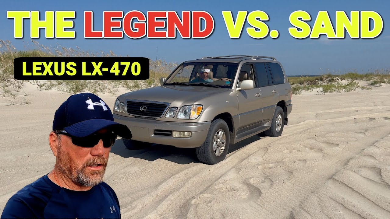 🚙 Conquering the Sand with the Legendary Lexus LX 470 ~ First 4 x 4 Beach Adventure