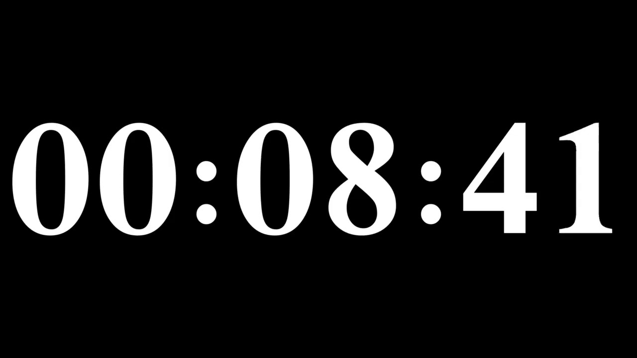 1 Hour Count Up timer