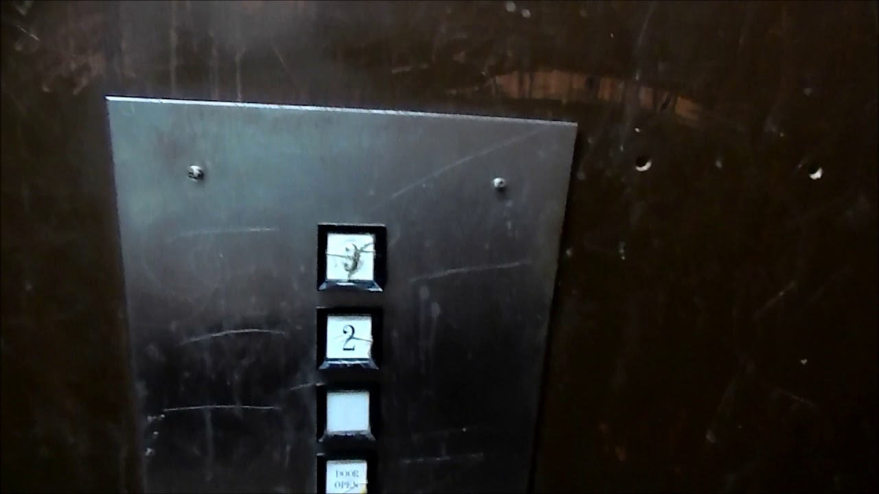 Awesome but Run Down 1979 United States Elevator at Siegel Suites Fremont III on 13th St in LV, NV